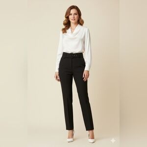 TER ET BANTINE black Belt Pants size 40